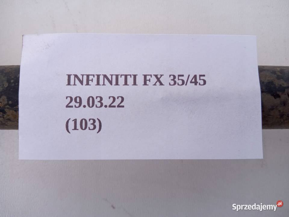 WAHACZ PROSTY TYŁ PRAWY LEWY INFINITI FX35 FX45 Nowy Tomyśl
