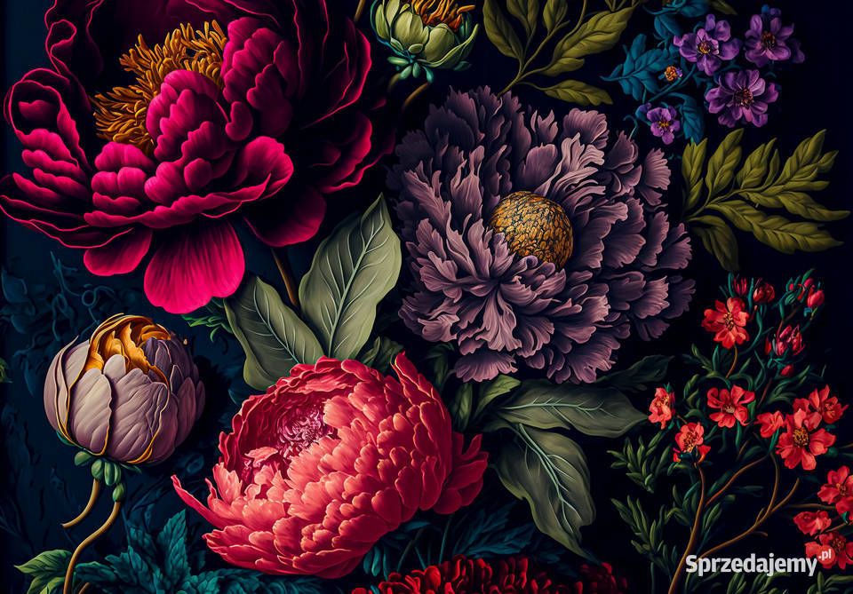 Tapeta fototapeta Kwiaty 3D Leszno