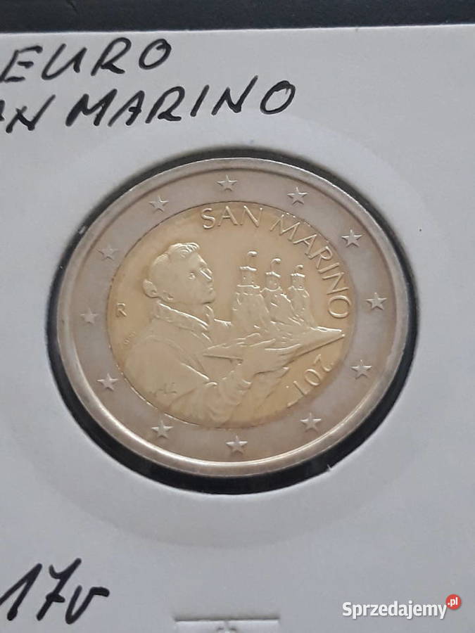 2 Euro San Marino 2017 r Mennicze Konin