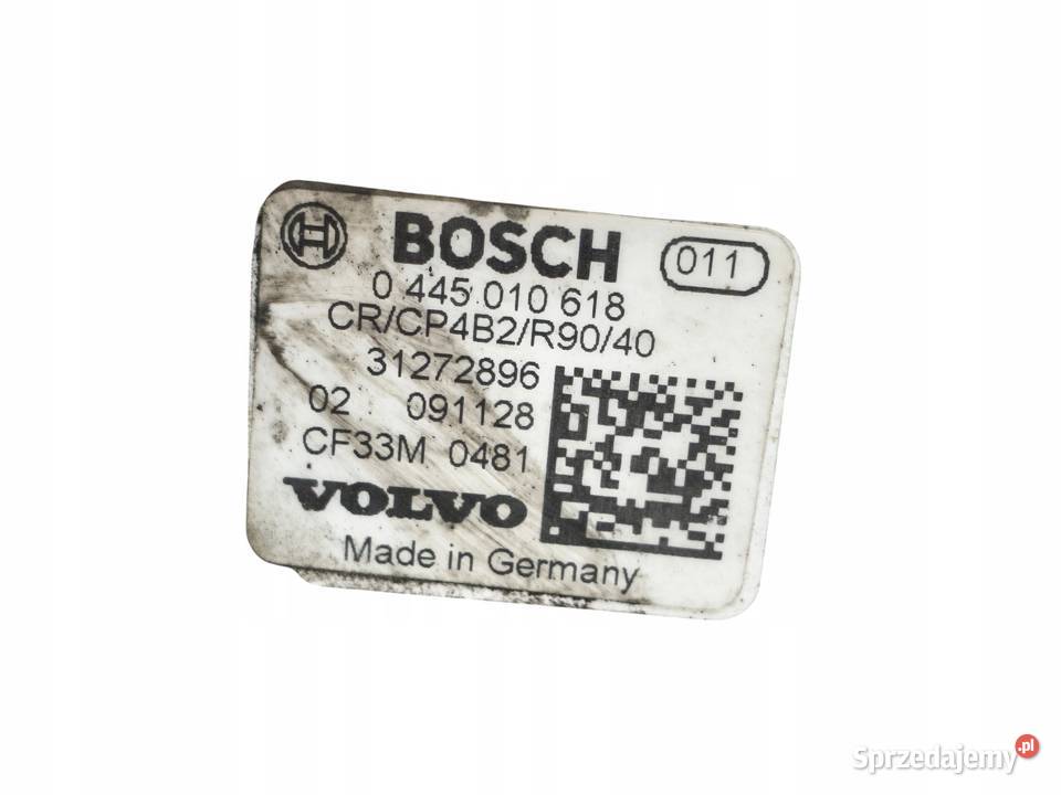 POMPA WTRYSKOWA Volvo V60 XC60 20 D3 31272896 Pompy wtryskowe Chełm