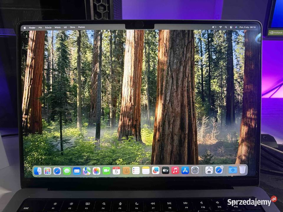 MacBook Pro 14 M1 Pro 16GB 512GB 2020 komplet Apple podkarpackie Nowa Sarzyna sprzedam