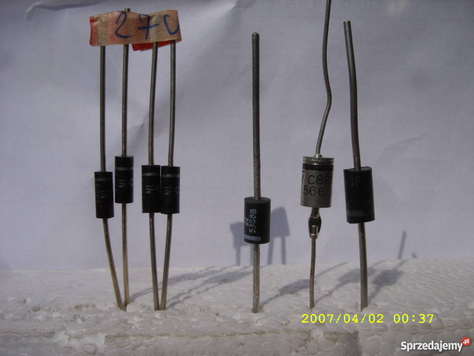 Diody zenera 1N53xx B5W w 1 zl 2 sztuki Wołów