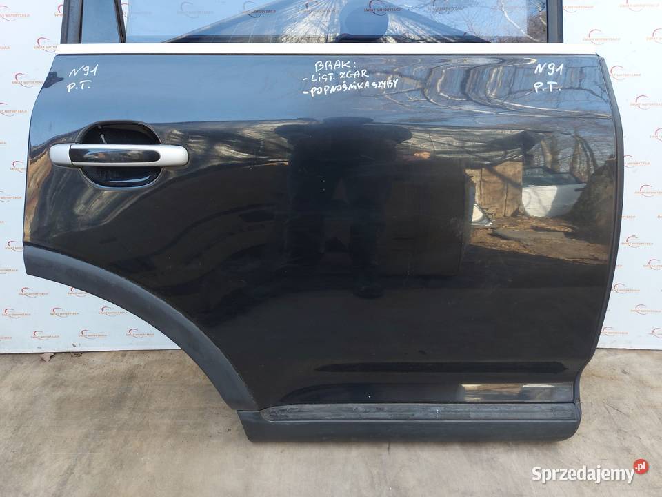 CAYENNE I 7L5 12r drzwi prawe tył 350 mikronów Kielce sprzedam