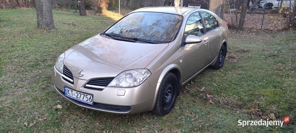 Nissan Primera P12 18 benzyna LPG 2002 Primera małopolskie Tarnów