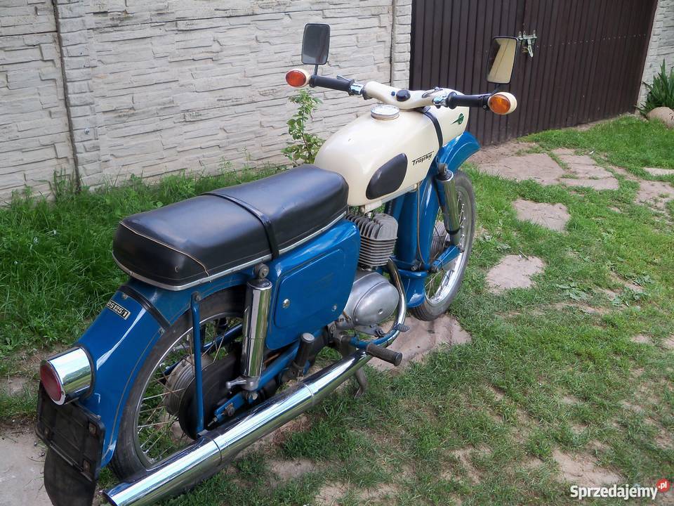 MZ Trophy 125 ORYGINAŁ 1972r dokumenty nie wsk