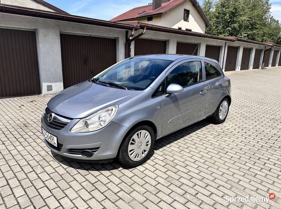 Opel Corsa D Bogata Wersja ISOFIX KLIMA niebieski Opel