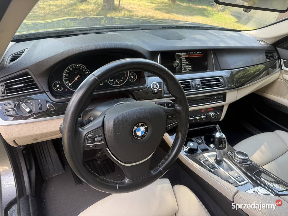 BMW 520d F11 2014r Bogate Wyposażenie elektryczne szyby Opoczno