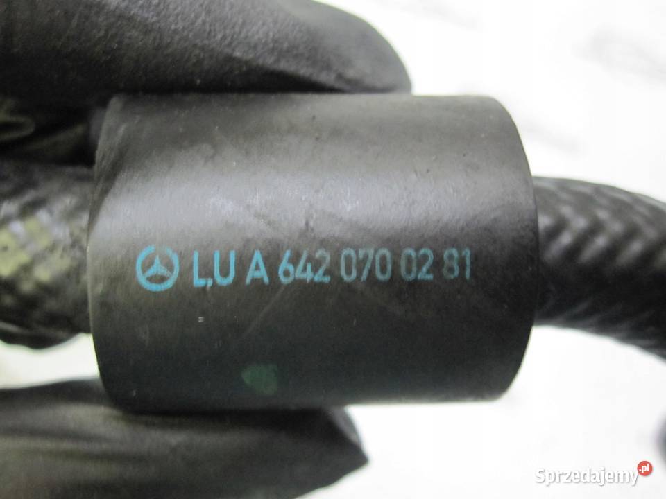 Mercedes E 30 CDI V6 225 642920 przewód paliwa świętokrzyskie