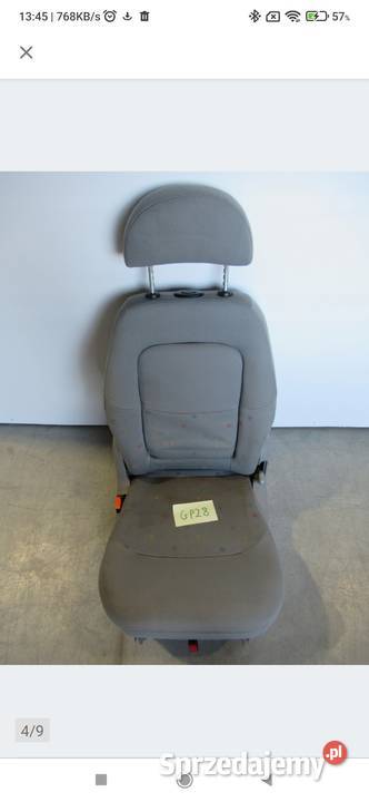 Fotel rozkładany dziecka Seat Alhambra I kujawsko-pomorskie Toruń sprzedam