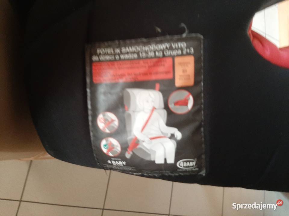 Fotelik samochodowy 4Baby Olsztyn