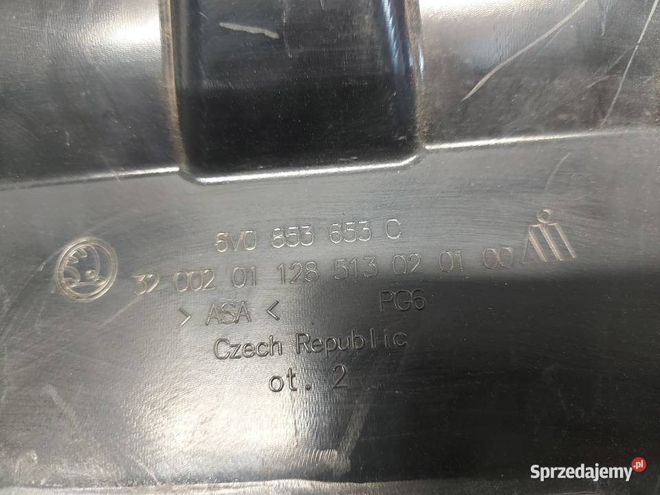 SKODA FABIA III 6V Osłona grilla góra pas przód Atrapy sprzedam