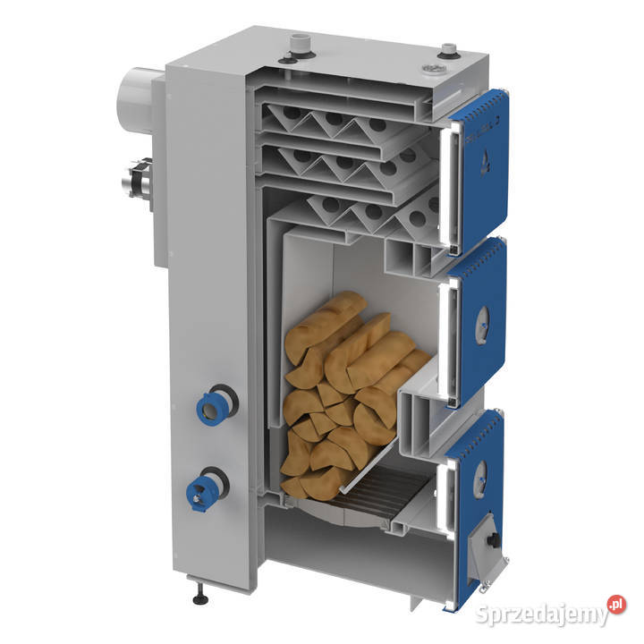 Kocioł piec co na drewno 16kW 160m2 5 klasa