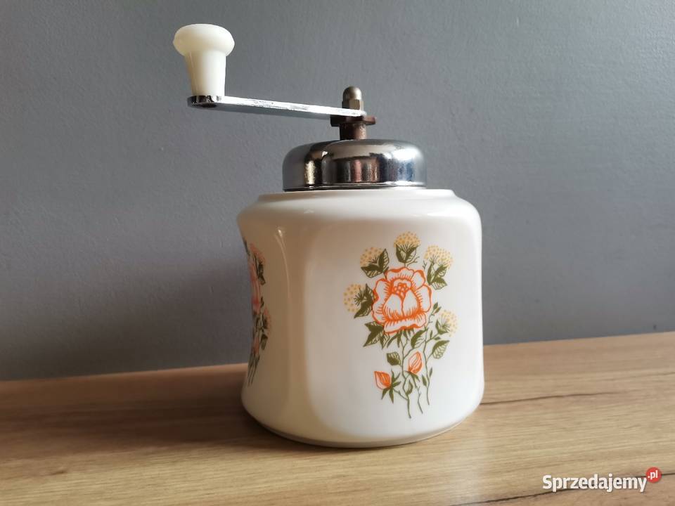 Stary porcelanowy młynek porcelana Ćmielów Siemianowice Śląskie