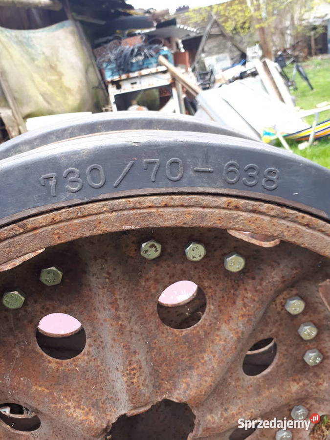 Koła Sd kfz 87 ciągnik niemiecki gąsiennicowy Golczowice