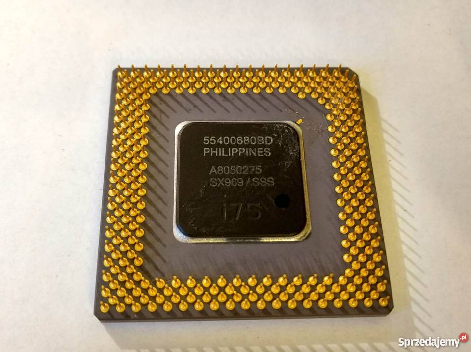 Procesor Intel Pentium I 75 MHz A8050275 lubelskie Puławy
