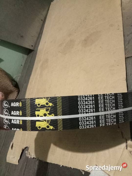Pasek klinowy zespolony 0324261 Wschowa sprzedam