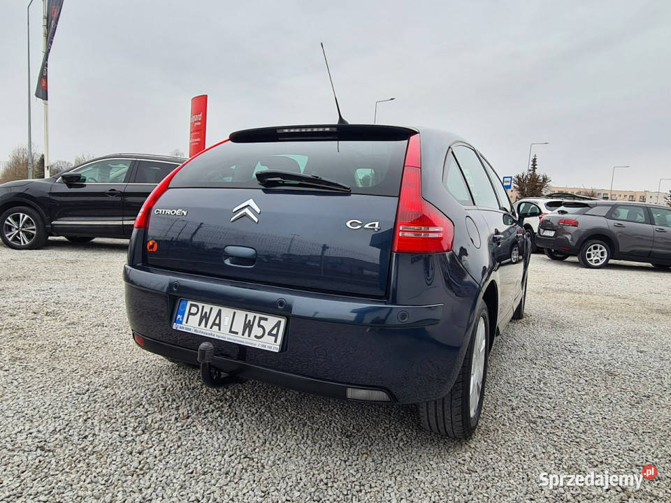 Citroen C4 SzklanyDach PDC Klimatronik Sensory Zarejestrowany w Polsce Wągrowiec