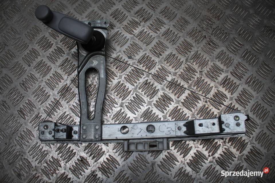 MECHANIZM PODNOŚNIK SZYBY PRAWY TYŁ CITROEN C3 I