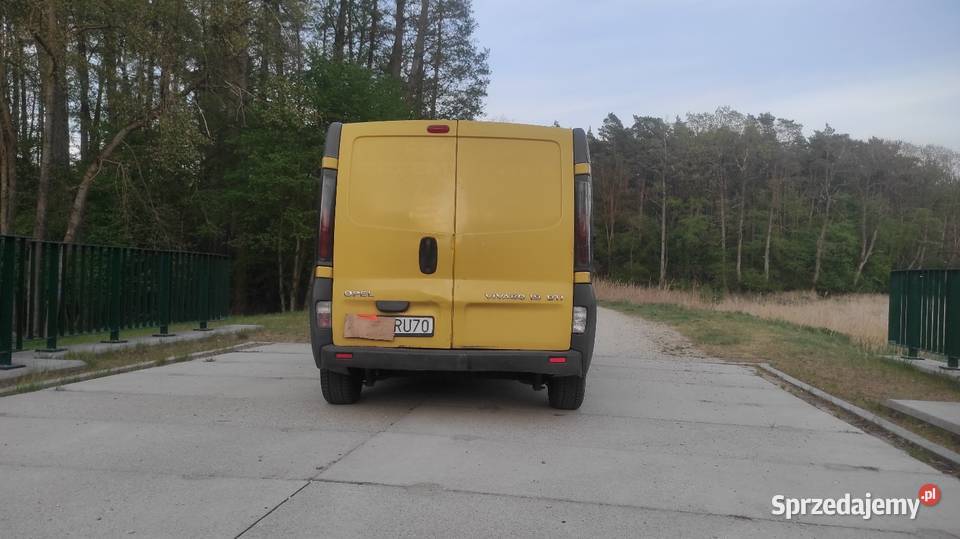 Opel Vivaro 2005 r 19 DCi 120 Opel Chodzież