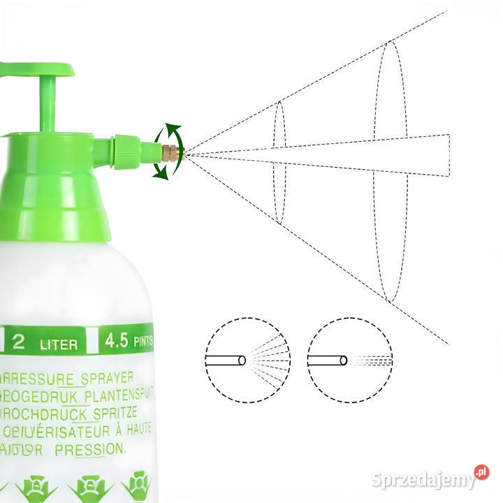 Opryskiwacz ręczny Ciśnieniowy 2l sprzedam