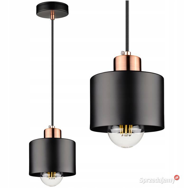LAMPA WISZĄCA Nowoczesna czarna mosiądz podlaskie Choroszcz sprzedam