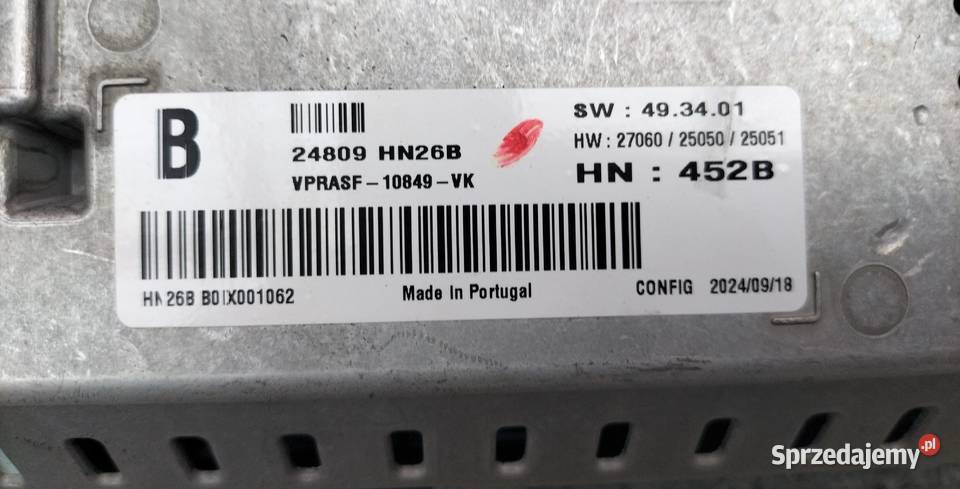 NISSAN QASHQAI III J12 licznik ekran wyświetlacz Leszno sprzedam