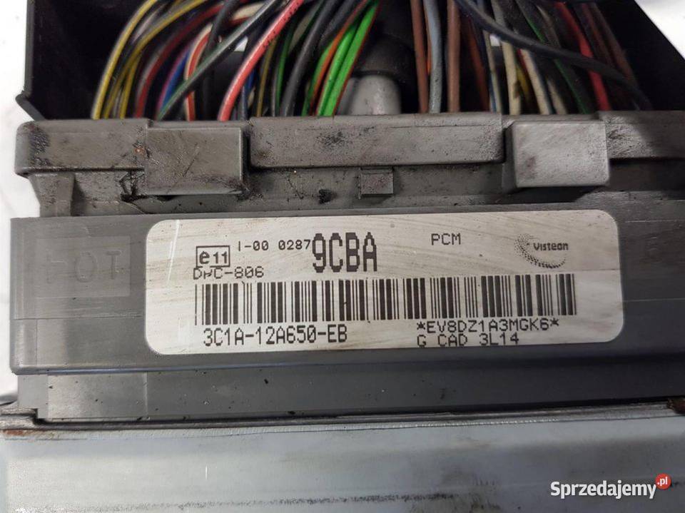 KOMPUTER SILNIKA ECU FORD TRANSIT 3C1A12650EB Pozostałe Pozostałe Lipno