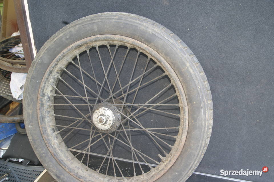 KOŁO WÓZEK BOCZNY ZUNDAPP STOYE STEYB SUM BSA