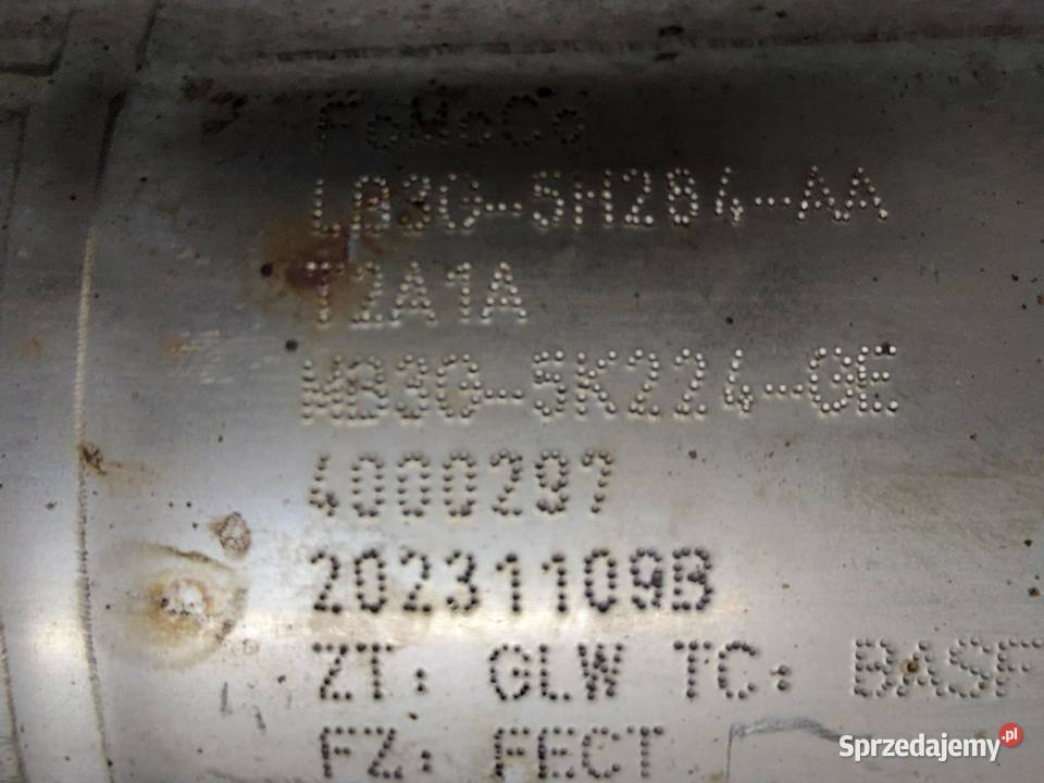 Ford Ranger VI 6 20 TDCI Katalizator DPF