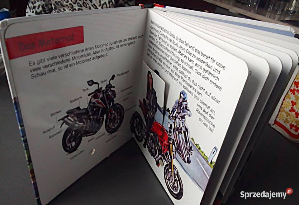 MOJA PIERWSZA KSIĄŻKA MOTO Mein erstes Rewal
