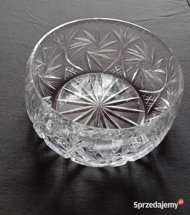 Misa kryształowa wzór Młynek Średnica 195 wielkopolskie Koźminek sprzedam