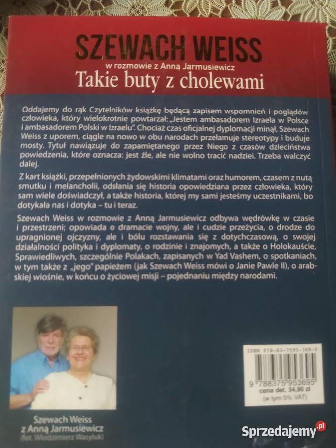 Szewach Weiss Takie buty z cholewami