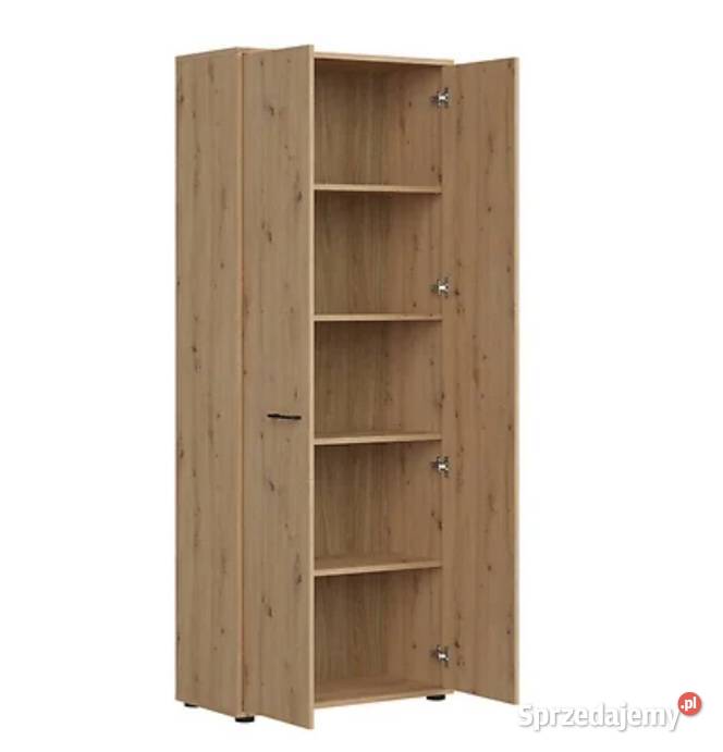 Regal space office 80 z 2 drzwiami dąb artisan Jelenia Góra