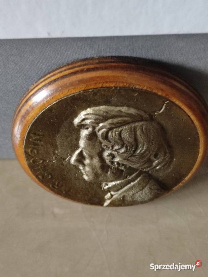 Stary medal plakieta Fr Chopina brązmosiądz sprzedam