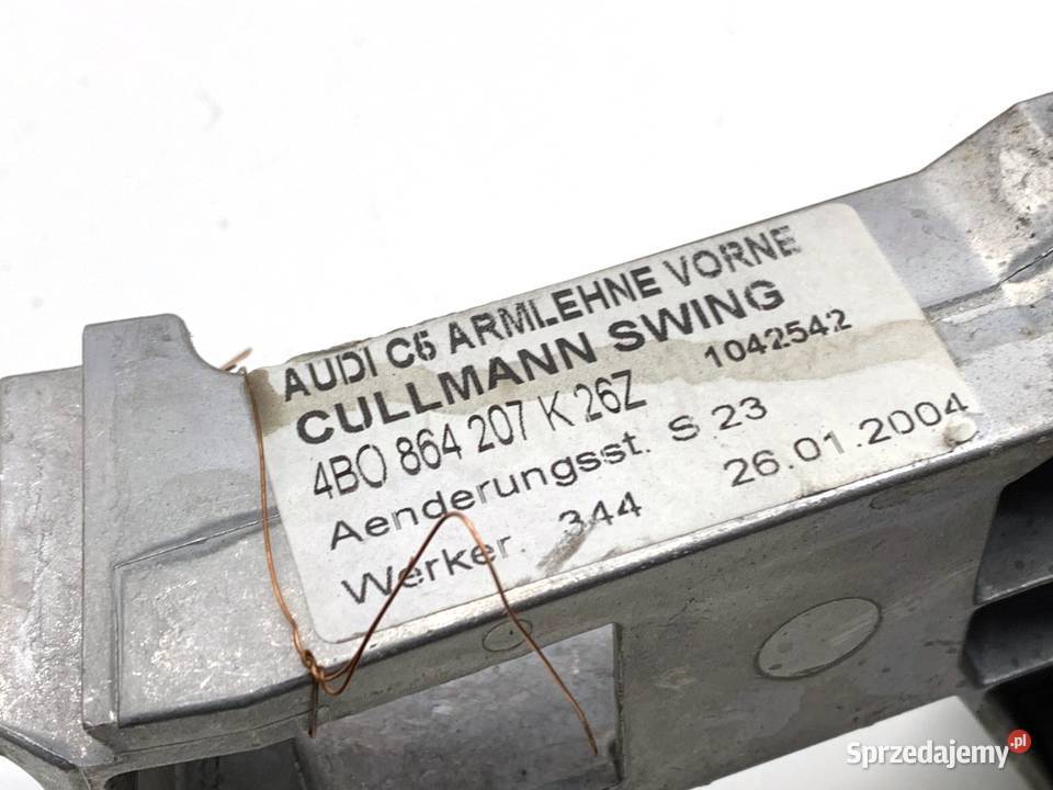 PODŁOKIETNIK AUDI A6 C5 Kombi 9705 4B0864207K osobowe podkarpackie