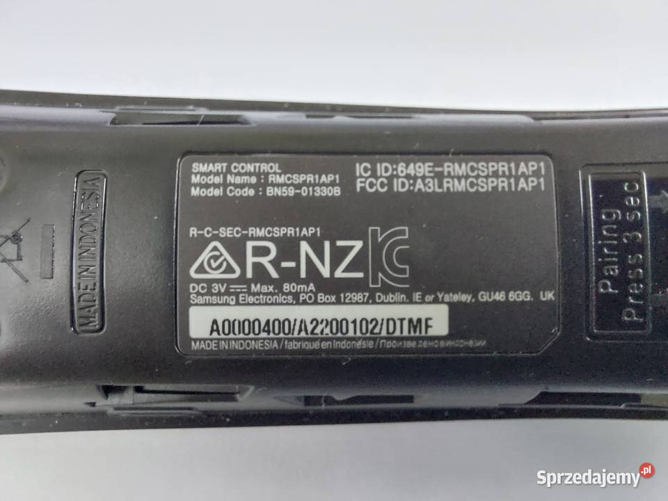 Pilot Samsung BN59 01330B BN59 01329B Oryginał mazowieckie Wyszków