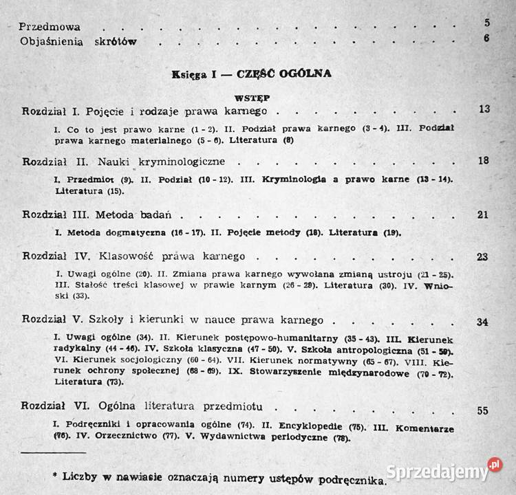 Prawo karne Witold Świda