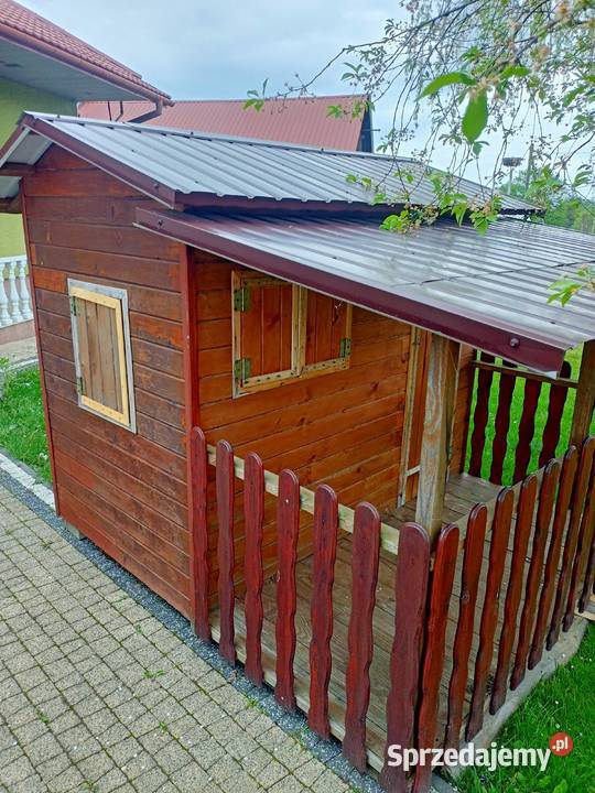 Domek dzieci solidny ogrodowy Zabawki Sanok