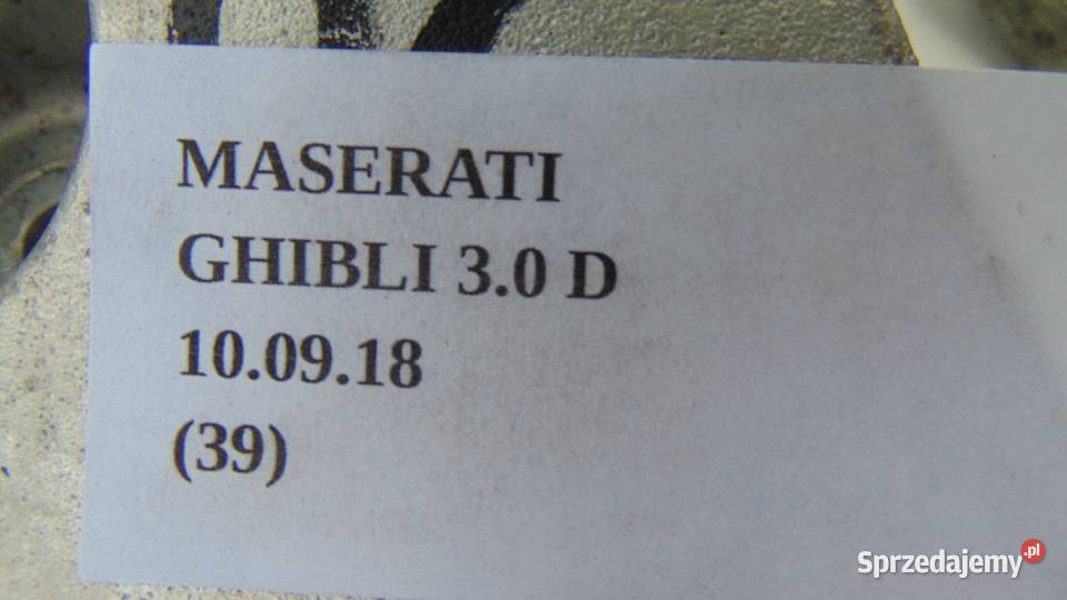 ŁAPA MOCOWANIE UCHWYT MASERATI GHIBLI 30D wielkopolskie Nowy Tomyśl