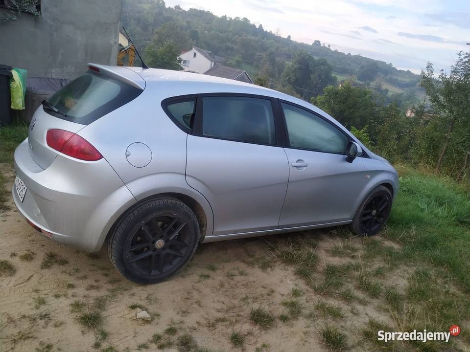 Seat leon 16 diesel skóry 105 koni małe spalanie 105KM małopolskie Tenczynek