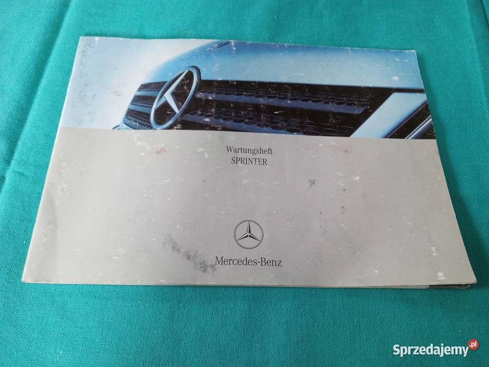 Mercedes Sprinter 1 W901 Książka Gwarancyjna Łódź