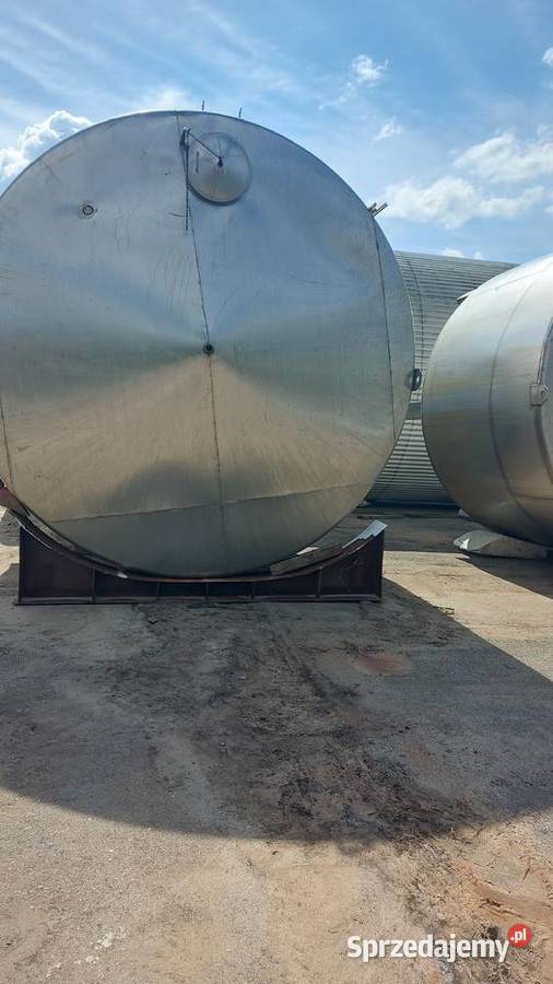 zbiornik ze stali kwasoodpornej V 25m3 Wtelno