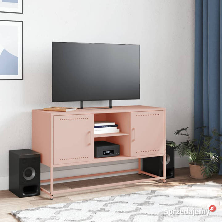 Szafka różowa 36x39x123 stal WM846525 Warszawa