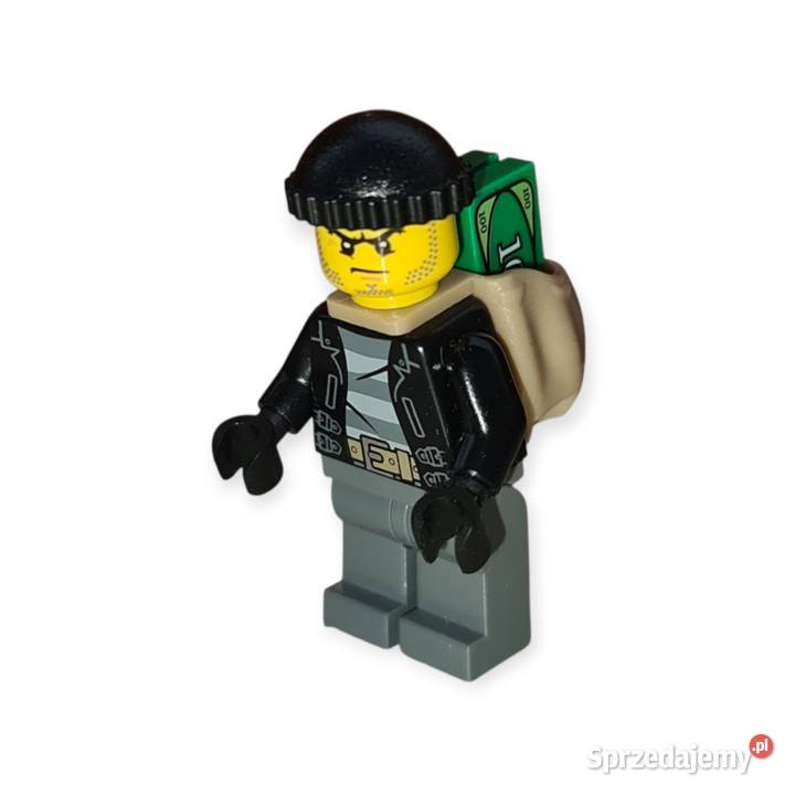 Lego Org Figurka Złodziej na Motorze Plastik  Warszawa