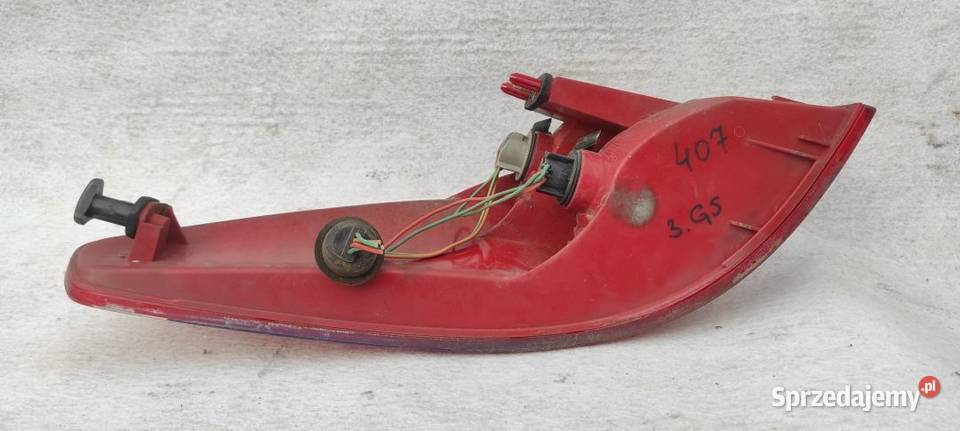 LAMPA LEWA i PRAWA TYLNA TYŁ PEUGEOT 607 komplet Włoszczowa sprzedam