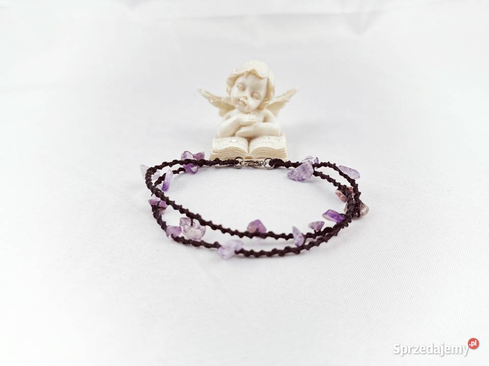 Bransoletka frywolitkowa małopolskie Wiśniowa