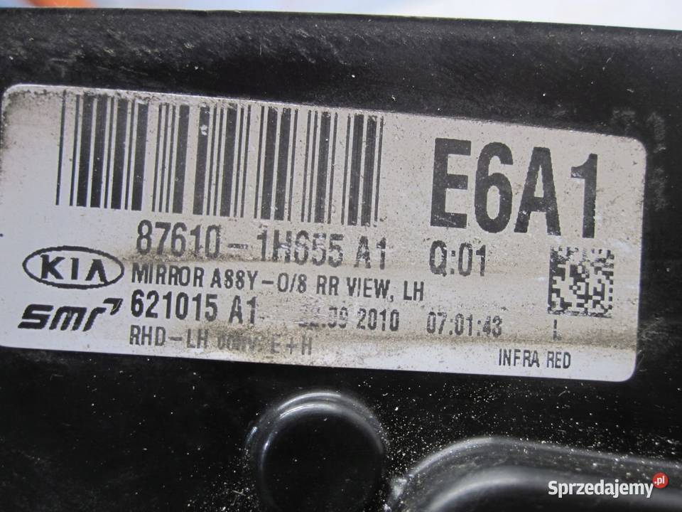 KIA CEED I LIFT 11r lusterko lewe 876101H855 5 świętokrzyskie Kielce