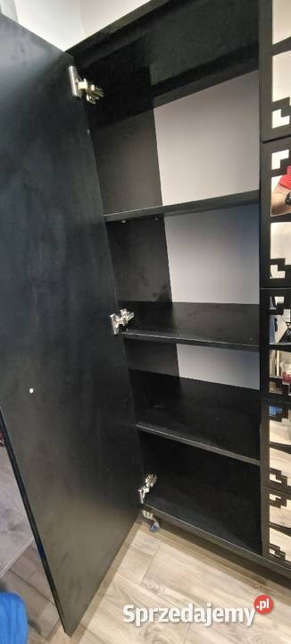 Czarnabiała szafawysoki połysk Glamour Nowy Sącz