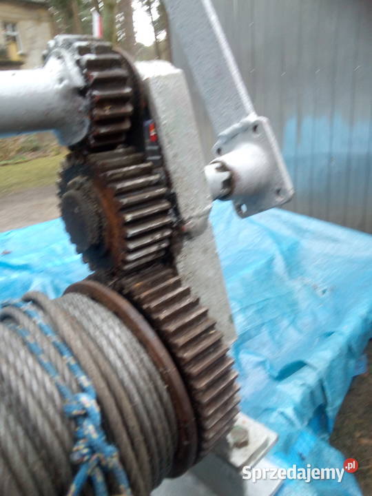 Wyciągarka ręczna do slipowania łodzi skutera