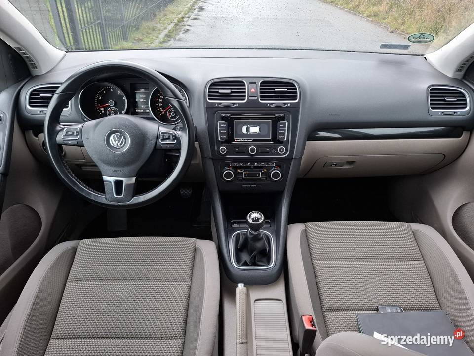 Volkswagen Golf Piękny Vw Golf VI 5 drzwi Alu manualna Sosnowiec
